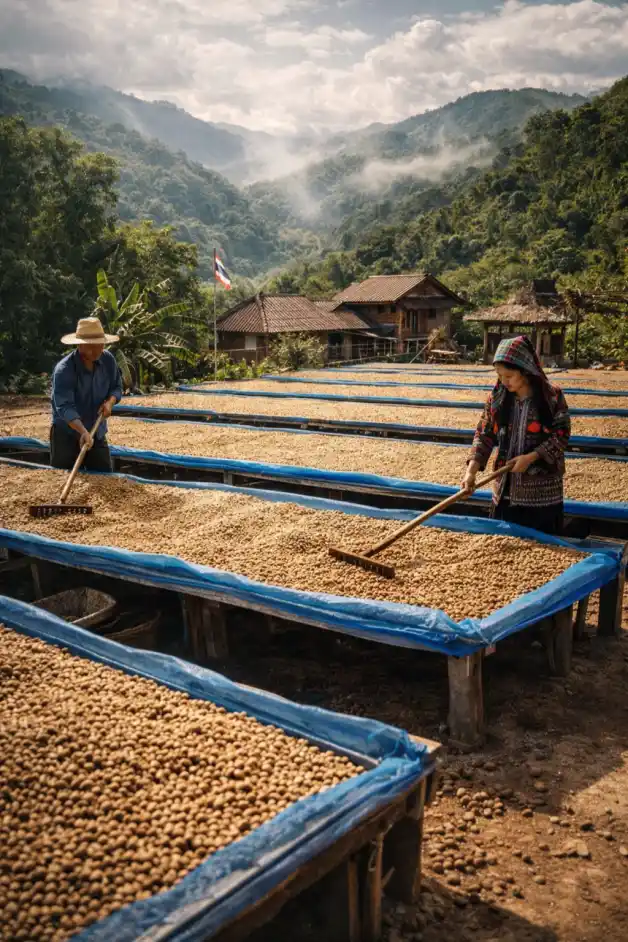 ลายตากกาแฟ เพื่อผลิตส่ง สุโขทัย
